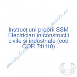 Electrician în construcţii...