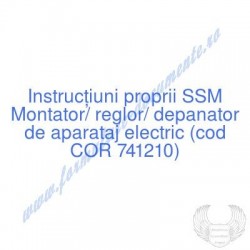 Montator/ reglor/ depanator...