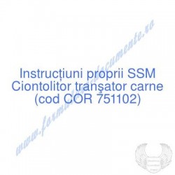 Ciontolitor tranşator carne...