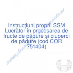 Lucrător în procesarea de...