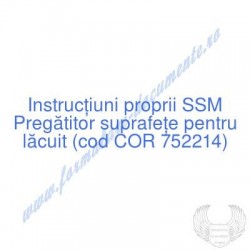 Pregătitor suprafeţe pentru...