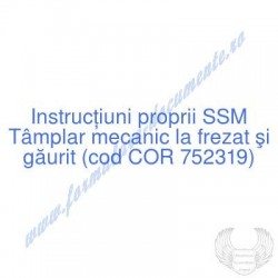 Tâmplar mecanic la frezat...