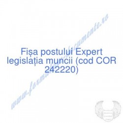 Expert legislaţia muncii...