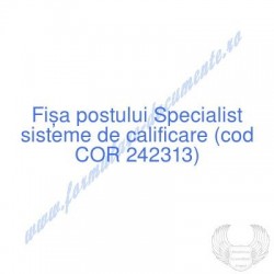 Specialist sisteme de...