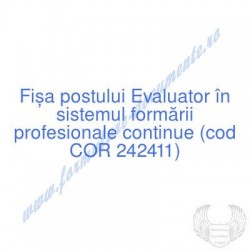 Evaluator în sistemul...