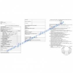 Fișă de evaluare a performanțelor individuale pentru Tehnician prestaţii vehicule (cod COR 311527)
