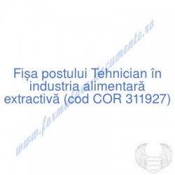 Tehnician în industria...