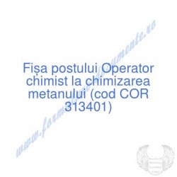 Operator chimist la...
