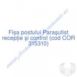 Paraşutist recepţie şi...