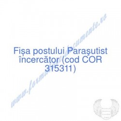 Paraşutist încercător (cod...