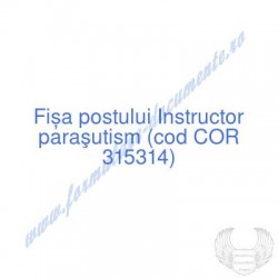Instructor paraşutism (cod...