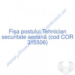 Tehnician securitate...