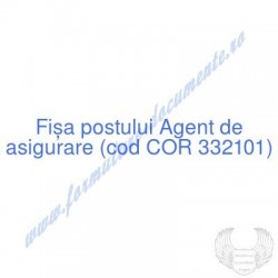 Agent de asigurare (cod COR...
