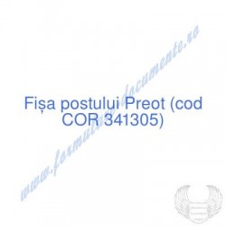 Preot (cod COR 341305) -...