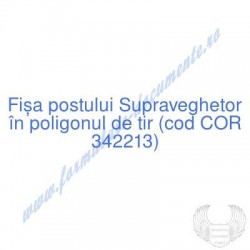 Supraveghetor în poligonul...