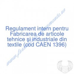 Fabricarea de articole...