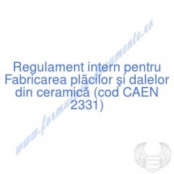 Fabricarea plăcilor şi...