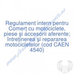 Comerţ cu motociclete,...