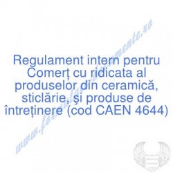 Comerţ cu ridicata al...