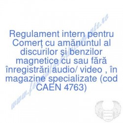 Comerţ cu amănuntul al...