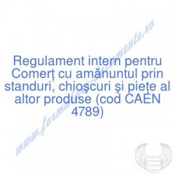 Comerţ cu amănuntul prin...