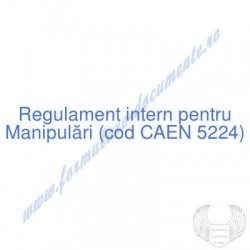 Manipulări (cod CAEN 5224)...