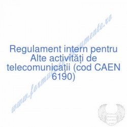 Alte activităţi de...