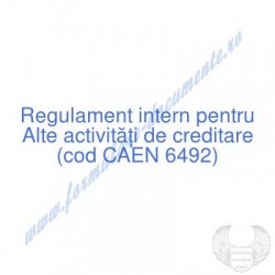 Alte activităţi de...