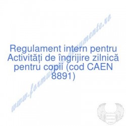 Activităţi de îngrijire...