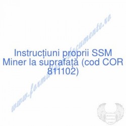 Miner la suprafaţă (cod COR...