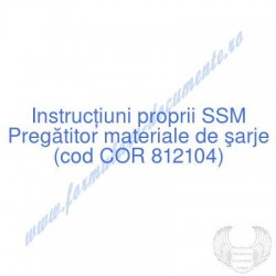 Pregătitor materiale de...