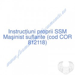 Maşinist suflante (cod COR...