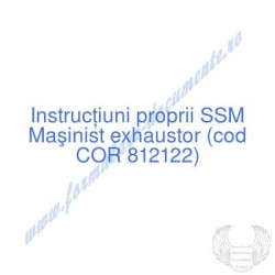 Maşinist exhaustor (cod COR...