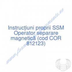 Operator separare magnetică...