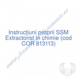 Extractorist în chimie (cod...