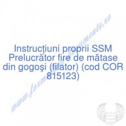 Prelucrător fire de mătase...