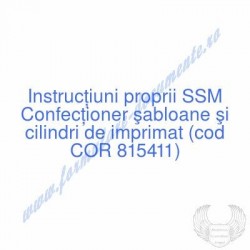 Confecţioner şabloane şi...