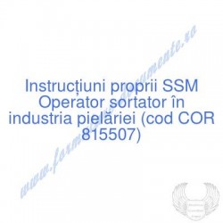 Operator sortator în...