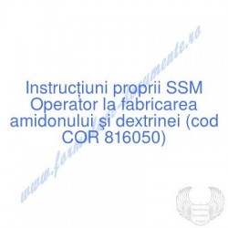 Operator la fabricarea...