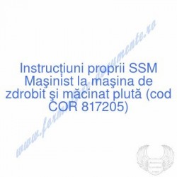 Maşinist la maşina de...