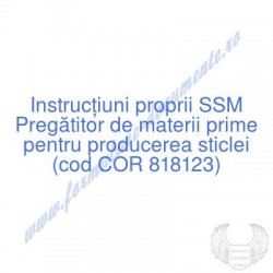 Pregătitor de materii prime...