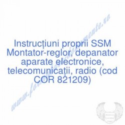 Montator-reglor, depanator...