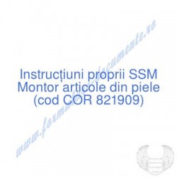 Montor articole din piele...