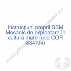 Mecanic de exploatare în...