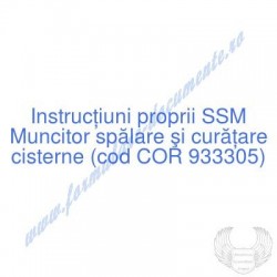 Muncitor spălare şi...