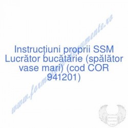 Lucrător bucătărie...
