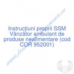 Vânzător ambulant de...