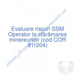 Operator la sfărâmarea...