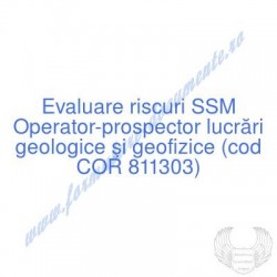 Operator-prospector lucrări...