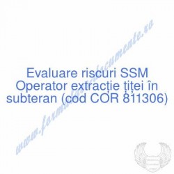 Operator extracţie ţiţei în...